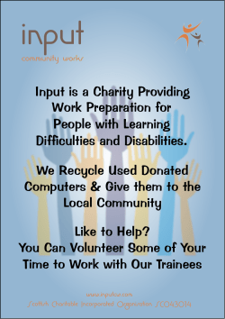 Input is a Charity Providing Work Preparation for People with