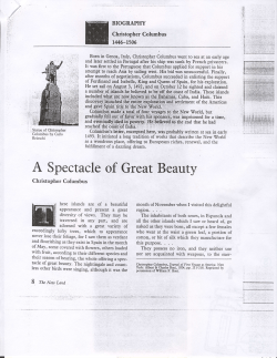 A Spectacle of Great Beauty