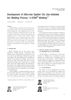 Development of Ultra-low Spatter CO2 Gas