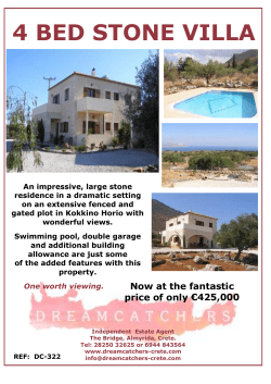 An impressive, large stone residence in a