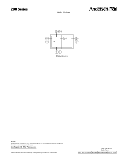 200 Series - Andersen Windows