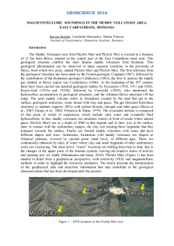(P&acirc;clele Mari) FROM THE PROXIMITY OF VRANCEA SEISM