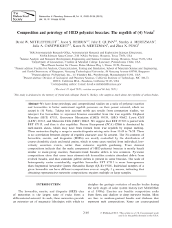 Composition and petrology of HED polymict breccias: The regolith of