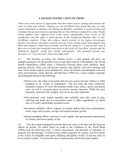 4. SOCIOECONOMIC COSTS OF CRIME