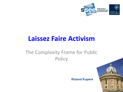 Laissez Faire Activism