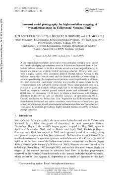 Low-cost aerial photography for high