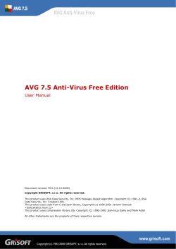 AVG Free Edition