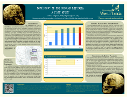 Biohistory of the Roman Republic: A Pilot Study