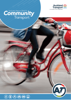 Community - Auckland Transport