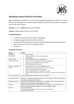 Workshop: Packet Perfect for the Planet