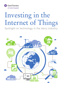 Investing in the Internet of Things