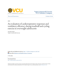 An evaluation of cardiorespiratory responses and ventilatory