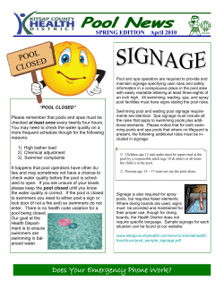 Spring 2010 - Kitsap Public Health District