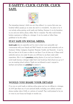 E-SAFETY: CLICK CLEVER, CLICK SAFE.