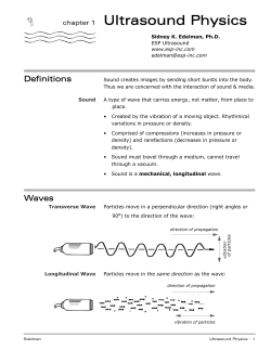 Basic Ultrasound Physics