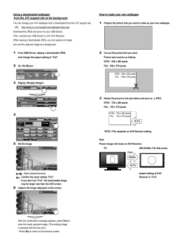 Using a downloaded wallpaper How to make your own
