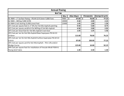Bid Tab Unit Prices - Annual Paving
