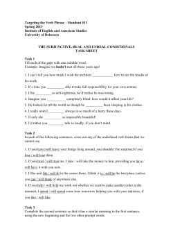 Targeting the Verb Phrase