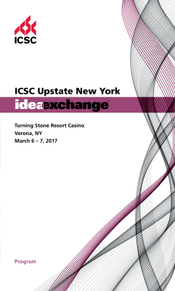 ICSC Upstate New York