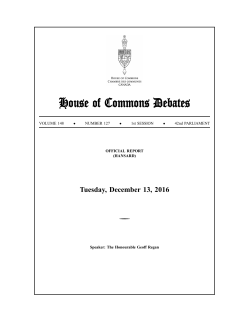 Hansard Bill C-31