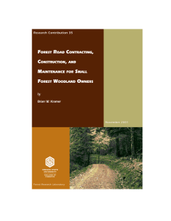 FOREST ROAD CONTRACTING