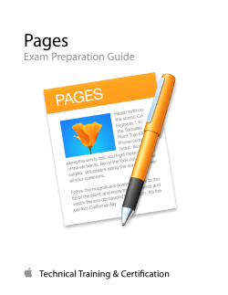 Pages Exam Preparation Guide