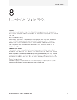 comparing maps - Big History Project