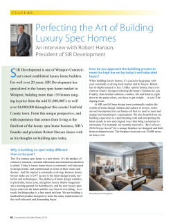 Perfecting the Art of Building Luxury Spec Homes