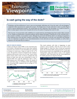 is cash going the way of the dodo?