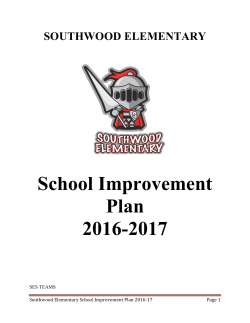 School Improvement Plan
