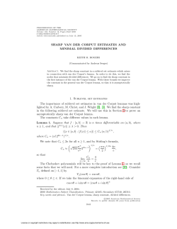 SHARP VAN DER CORPUT ESTIMATES AND MINIMAL DIVIDED