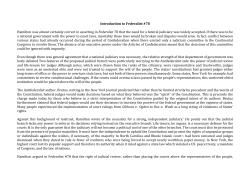 Federalist 78 - cloudfront.net