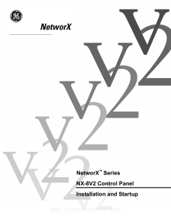 nx-8v2 control panel - safe