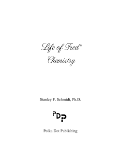 Life of Fred&reg; Chemistry