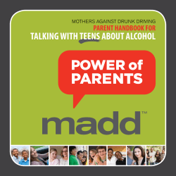 talking with teens about alcohol