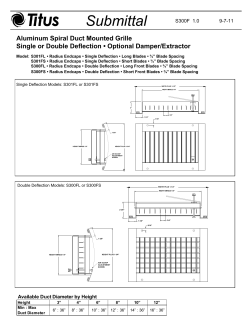 Submittal - Titus HVAC