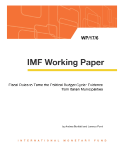 Fiscal Rules to Tame the Political Budget Cycle: Evidence form