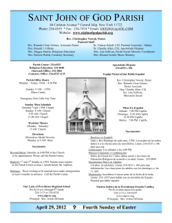 saint john of god parish