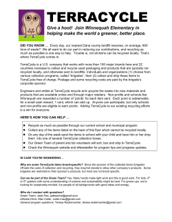 terracycle - Monona Grove School District