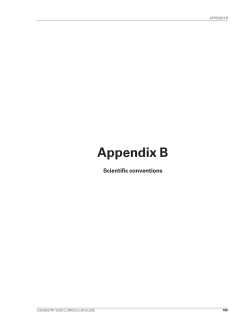 Appendix B
