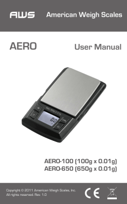 CP5-Series User Manual - American Weigh Scales