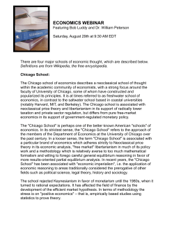 Supplement Economics Webinar