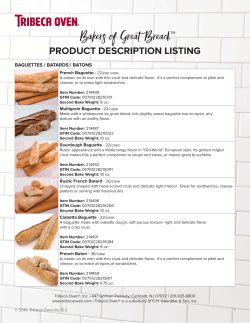 Bakers of Great Bread.TM