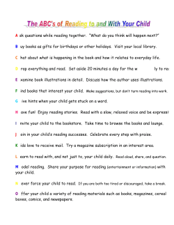 ABCDEFGHIJKLMNO sk questions while reading together. &ldquo;What do