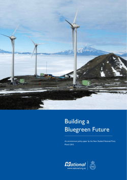 Building a Bluegreen Future