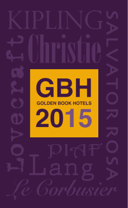 Lovecraft GBH 2015 - Golden Book Hotels