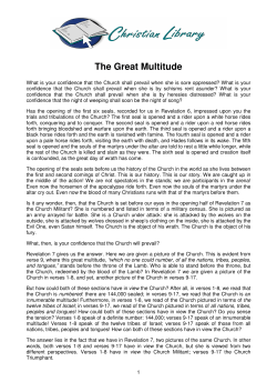 The Great Multitude
