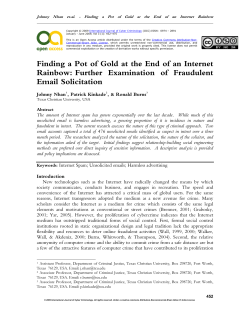 Finding a Pot of Gold at the End of an Internet Rainbow