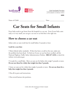 Car Seats for Small Infants #492
