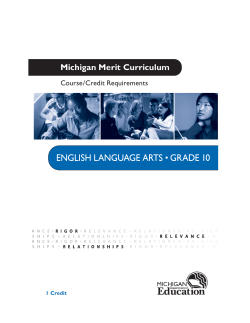 English II - Lakeview Public Schools